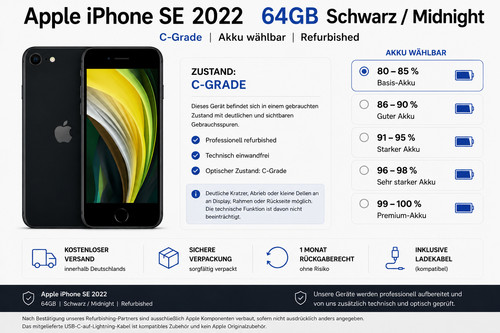 Apple iphone 2022 - se, 64gb